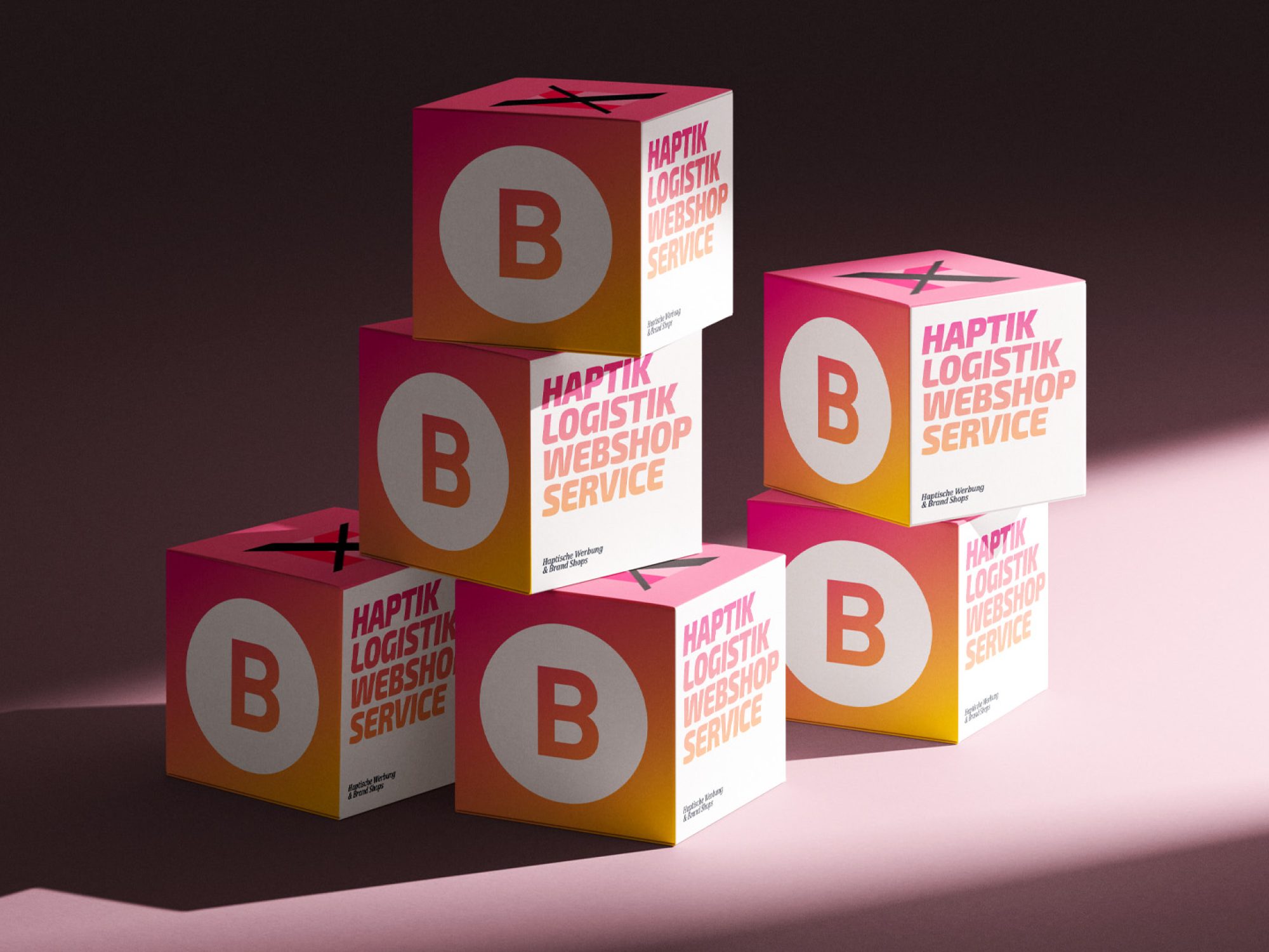 Haptische Werbung, Merch & Shops