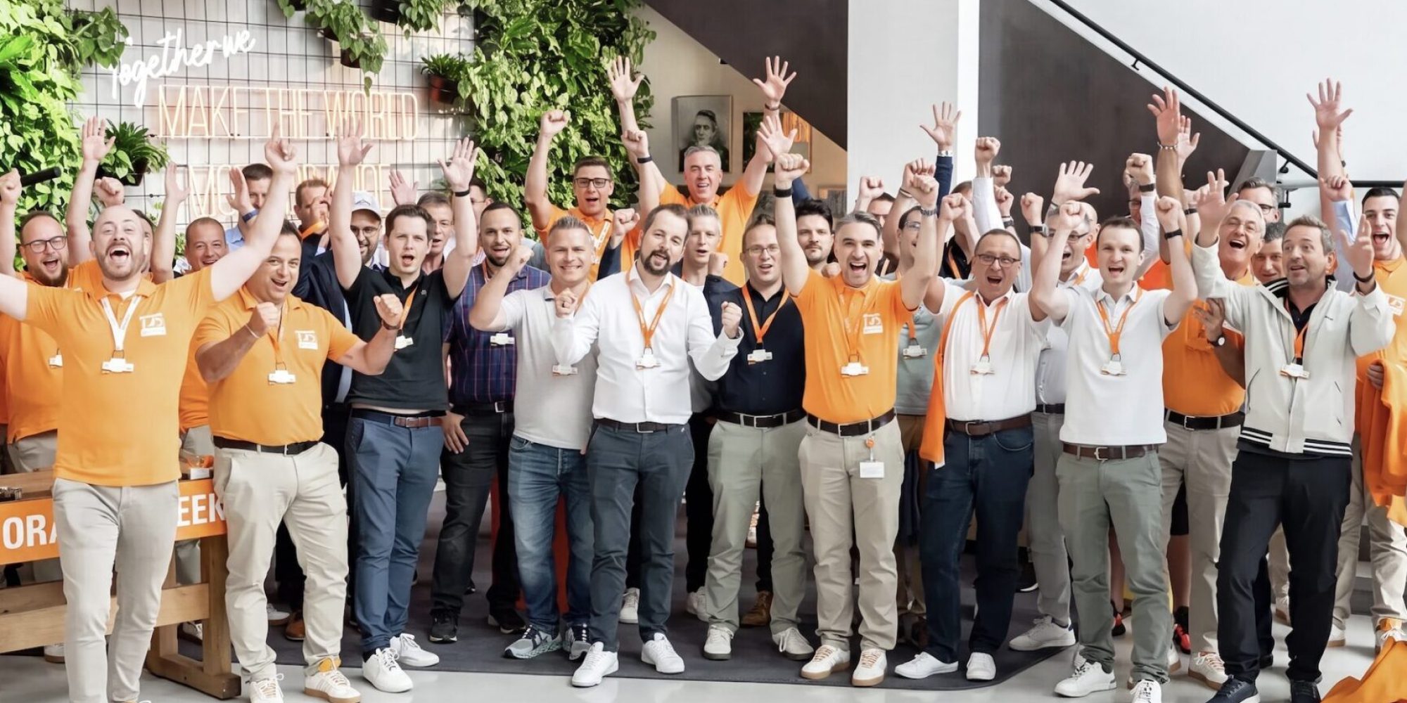 Weidmüller Jubiläums-Sortiment Team