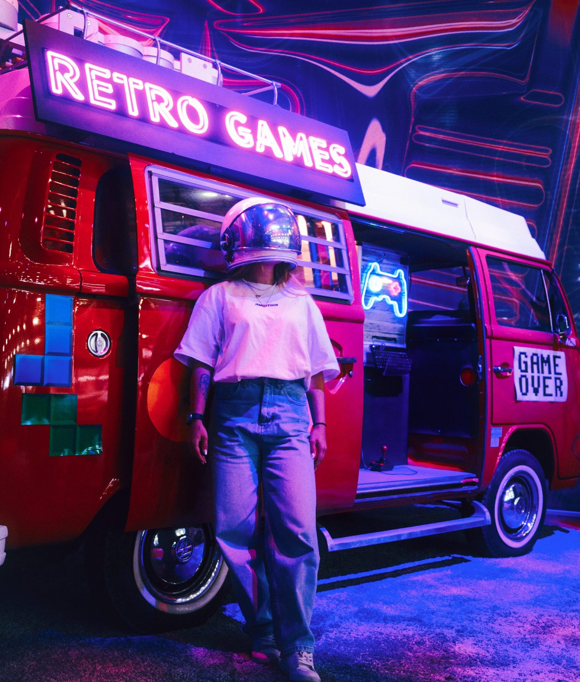 Ambition VW Bully Retro Games