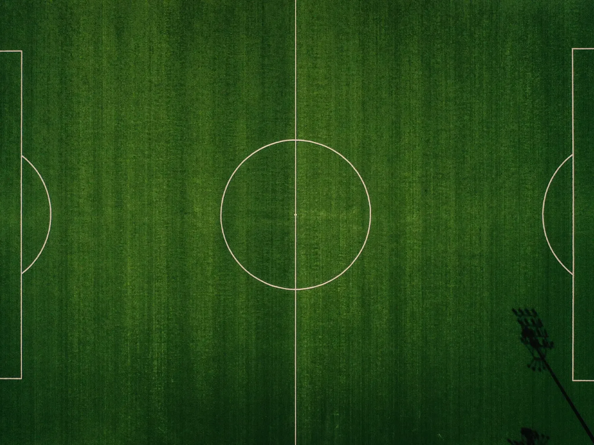 ARD Media Fußballfeld Draufsicht