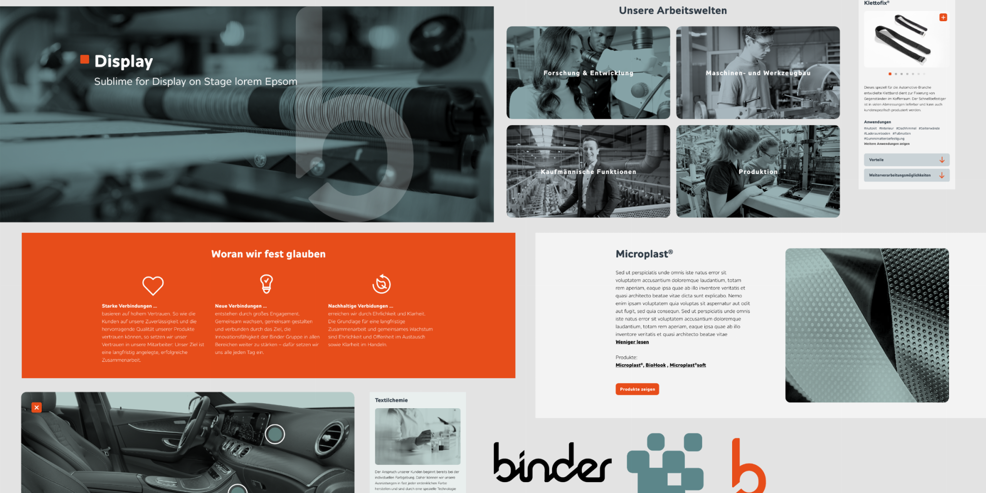 BINDER Webmodule