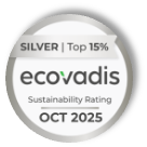EcoVadis Silver, Nachhaltigkeitsbewertung